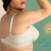Trryluck bra made of 100% natural Egyptian cotton and linen, wire-free design.