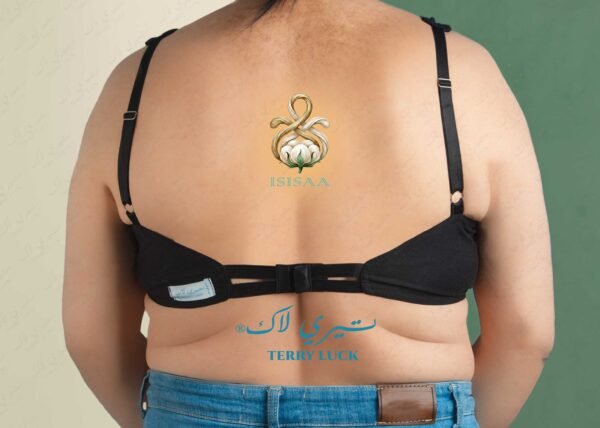 Trryluck bra made of 100% natural Egyptian cotton and linen, wire-free design.