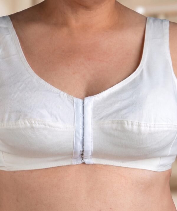 TERRYLOUK: 100% Cotton Front-Closure Bra - Wire-Free & Supportive