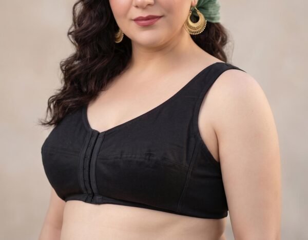 TERRYLOUK: 100% Cotton Front-Closure Bra - Wire-Free & Supportive