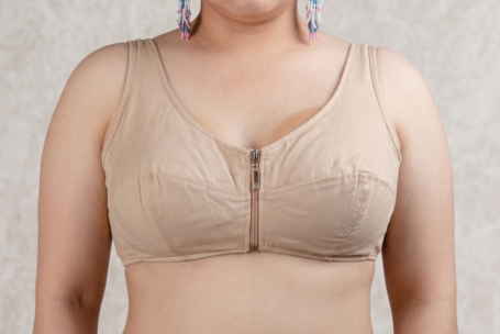 fornt zebr (1) Terryluck Front-Zip Bra: The Ultimate Blend of Pure Cotton Comfort and Ease