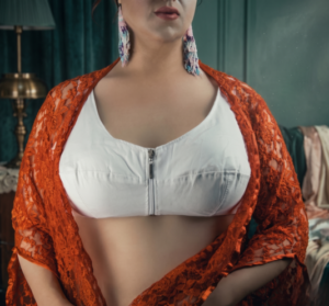 Terryluck Front-Zip Bra: The Ultimate Blend of Pure Cotton Comfort and Ease