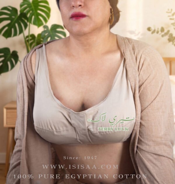 Terry Luck Model 725DD: Soft Wireless Cotton Bra